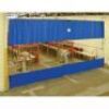 DESCRIPTION: (1) BLUE POLYESTER CURTAIN WALL BRAND/MODEL: TMI 4EE18 SIZE: 24' OAW 12' OAH RETAIL$: $1,101.65 QTY: 1