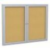 DESCRIPTION: (1) ENCLOSED BULLETIN BOARD BRAND/MODEL: GHENT 9CW03 SIZE: 36" H 60" W RETAIL$: $1,042.89 QTY: 1