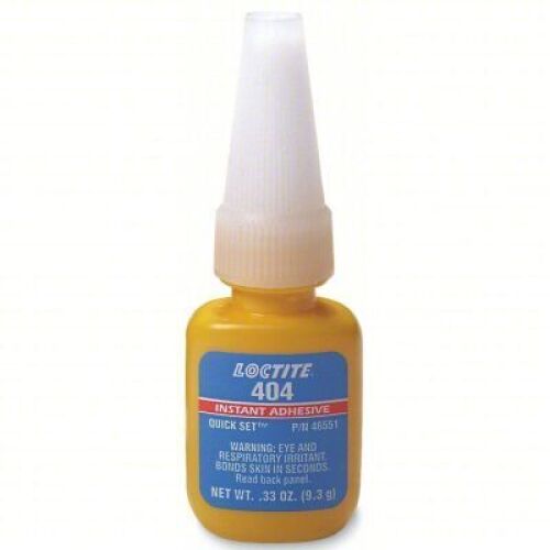 DESCRIPTION: (10) INSTANT ADHESIVE BRAND/MODEL: LOCTITE 404 135465 SIZE: 0.33OZ RETAIL$: $361.40 QTY: 10