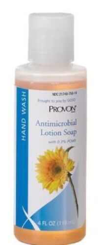DESCRIPTION: (12) ANTIMICROBIAL LOTION HAND SOAP BRAND/MODEL: PROVON 4301-48 SIZE: 4 FL OZ RETAIL$: $50.52 QTY: 12