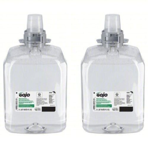 DESCRIPTION: (2) FRAGRANCE FREE HFOAM HAND SOAP BRAND/MODEL: GOJO 2RRD6 SIZE: 2000 ml RETAIL$: $115.50 QTY: 2