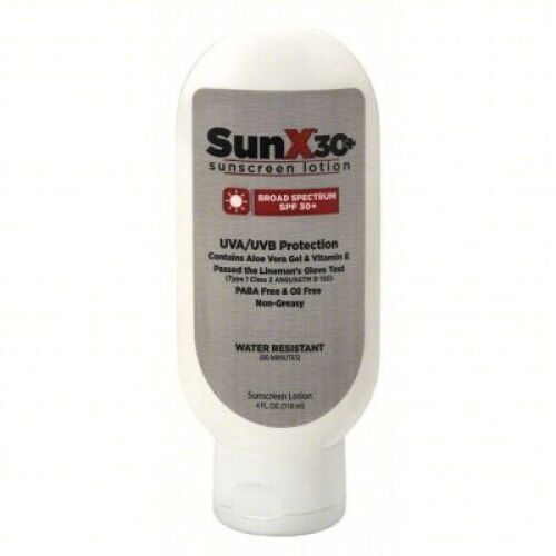 DESCRIPTION: (1) CASE OF (24) TOTTLES 30SPF SUNSCREEEN LOTION BRAND/MODEL: SUNEX 18-202G SIZE: 2oZ RETAIL$: $110.76 QTY: 1