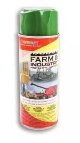 DESCRIPTION: (6) FARM AND IMPLEMENT GREEN SPRAY PAINT BRAND/MODEL: SEYMOUR 16-268 SIZE: 12oz RETAIL$: $79.02 QTY: 6