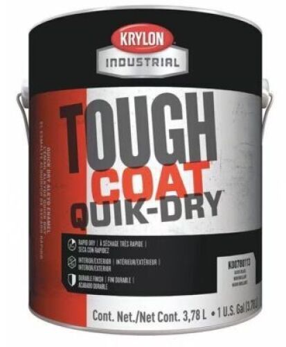 DESCRIPTION: (1) FAST DRY BLACK ENAMEL COATING BRAND/MODEL: RUST-OLEUM K00780464-20 SIZE: 5 GAL RETAIL$: $430.99 QTY: 1
