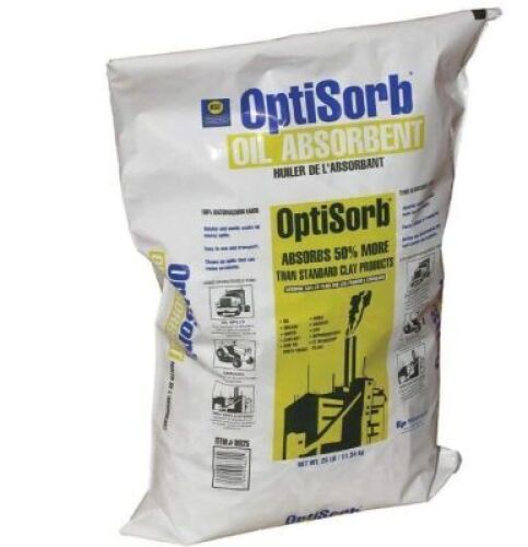 DESCRIPTION: (2) DIATOMATIOUS EARTH GRANULAR SORBENT BRAND/MODEL: OPTISORB 8925 SIZE: 25 LBS RETAIL$: $30.54 QTY: 2