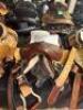 PREMIUM LEATHER WESTERN RANCH ROPING SADDLE - 4