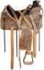 PREMIUM LEATHER WESTERN ROPING HEAVY DUTY SADDLE