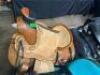 PREMIUM LEATHER WESTERN ROPING HEAVY DUTY SADDLE - 2