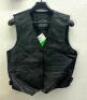 HIGH QUALITY LEATHER RIDING VEST