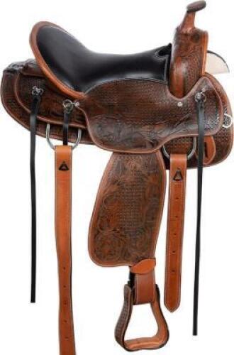 PREMIUM LEATHER WESTERN SADDLE