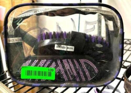 (2) HORSE BRUSHES