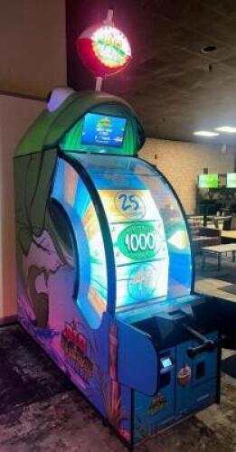 2022 BAYTEK BIG BASS WHEEL ARCADE GAME,