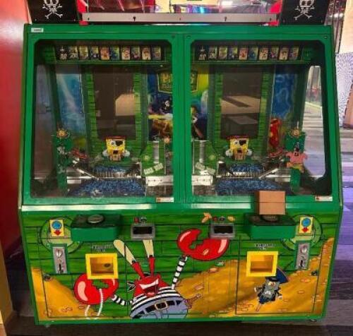 2022 ANDAMIRO SPONGEBOB PIRATES GLOBAL ARCADE MACHINE