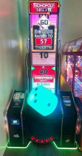 2022 ICE RM1000X MONOPOLY ROLL N GO GAME.