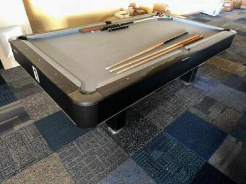 2022 MIZERAK POOL TABLE W/ STICKS AND POOL BALL SET
