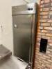 DESCRIPTION 2022 MOTAK SINGLE DOOR REACH IN COOLER BRAND / MODEL: MSD-1DR-BAL-X ADDITIONAL INFORMATION 115 VOLT, 1 PHASE. ON AND WORKING LOCATION KITC
