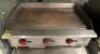 DESCRIPTION MOTAK 36" THREE BURNER FLAT GRILL BRAND / MODEL: MOTAK ADDITIONAL INFORMATION NATURAL GAS SIZE 36" LOCATION KITCHEN QTY 1
