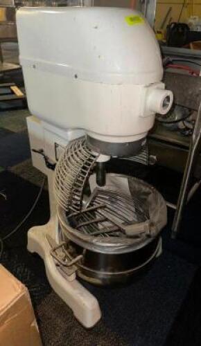 DESCRIPTION EURODIB 40 QT MIXER W/ BPW; AND ATTACHMENTS. BRAND / MODEL: EURODIB M40A LOCATION MAIN SEATING QTY 1
