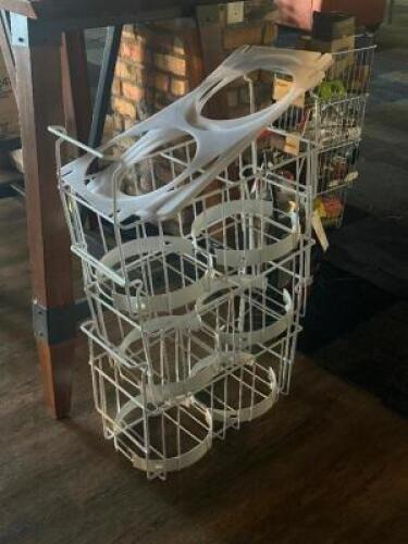 DESCRIPTION: STACKABLE BASKETS LOCATION: TABLES THIS LOT IS: ONE MONEY QTY: 1