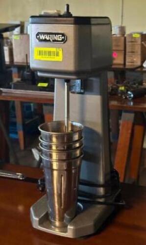 DESCRIPTION: DRINK MIXER BRAND / MODEL: WARING WDM120 LOCATION: TABLES THIS LOT IS: ONE MONEY QTY: 1