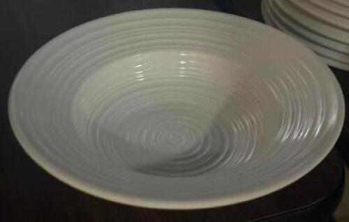 DESCRIPTION: (12) - SALAD BOWLS LOCATION: TABLES THIS LOT IS: SOLD BY THE PIECE QTY: 12
