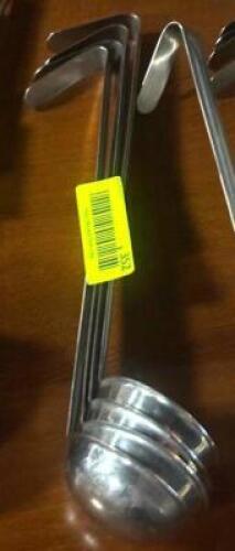 DESCRIPTION: (4) - LADLES LOCATION: TABLES THIS LOT IS: SOLD BY THE PIECE QTY: 4