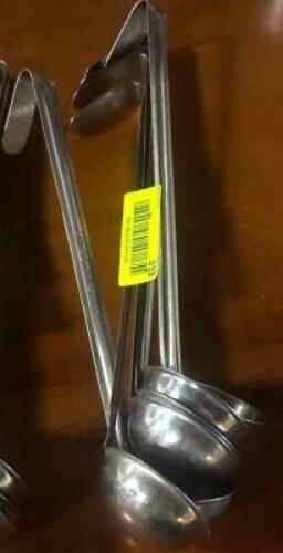 DESCRIPTION: (4) - LADLES LOCATION: TABLES THIS LOT IS: SOLD BY THE PIECE QTY: 4