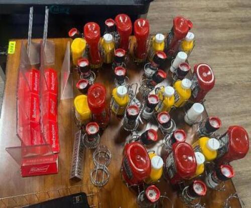 DESCRIPTION: LARGE GROUP OF TABLE DRESSING, SALT, PEPPER, AND SHAKER SETS LOCATION: TABLES THIS LOT IS: ONE MONEY QTY: 1