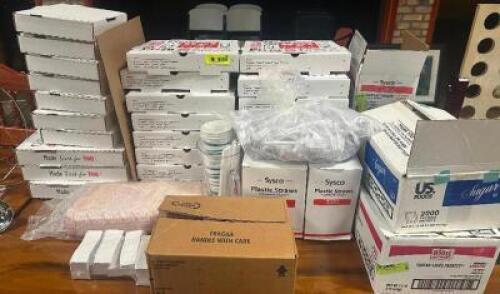 DESCRIPTION: LARGE GROUP OF ASSORTED SMALL WARES LOCATION: TABLES THIS LOT IS: ONE MONEY QTY: 1