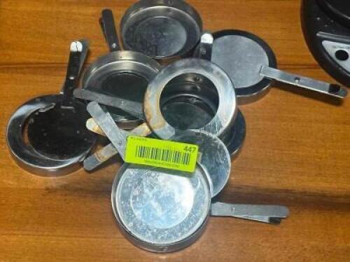 DESCRIPTION: ASSORTED CHAFING DISH LOCATION: TABLES THIS LOT IS: ONE MONEY QTY: 1