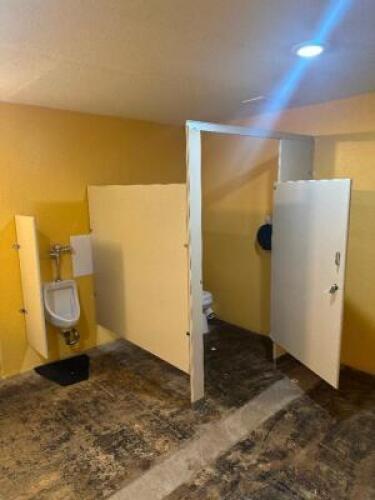 DESCRIPTION: RESTROOM STALL DIVIDER SYSTEM SIZE: MEN'S LOCATION: RESTROOM THIS LOT IS: ONE MONEY QTY: 1