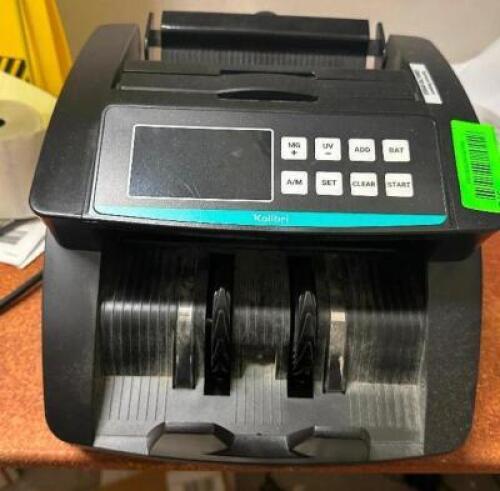 DESCRIPTION KOLIBRI AUTOMATIC BOLL COUNTER BRAND / MODEL: KOLIBRI LOCATION OFFICE QTY 1
