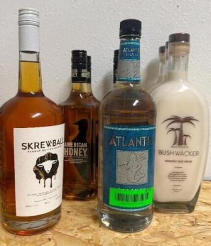 DESCRIPTION (8) ASSORTED BOTTLES OF ALCOHOL THIS LOT IS: SOLD BY THE PIECE LOCATION OFFICE QTY 8