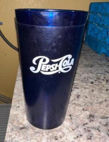 DESCRIPTION (50) 16 OZ PLASTIC PEPSI TUMBLERS THIS LOT IS: SOLD BY THE PIECE LOCATION BAR QTY 50