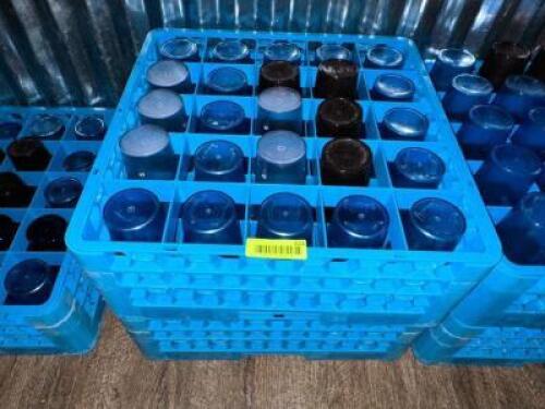 DESCRIPTION (50) ASSORTED PLASTIC TUMBLERS ADDITIONAL INFORMATION W/ RACKS THIS LOT IS: ONE MONEY LOCATION BAR QTY 1