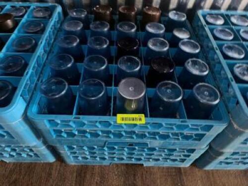 DESCRIPTION (50) ASSORTED PLASTIC TUMBLERS ADDITIONAL INFORMATION W/ RACKS THIS LOT IS: ONE MONEY LOCATION BAR QTY 1
