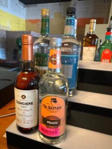 DESCRIPTION (4) UNOPENED BOTTLES OF ALCOHOL THIS LOT IS: SOLD BY THE PIECE LOCATION BAR QTY 4