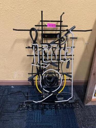 DESCRIPTION MILLER LITER NEON SIGN ADDITIONAL INFORMATION IN WORKING ORDER LOCATION MAIN SEATING QTY 1