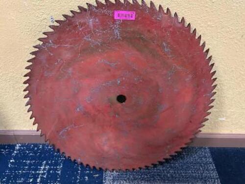 DESCRIPTION 24" SAW BLADE LOCATION MAIN SEATING QTY 1