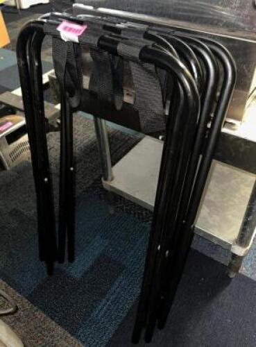 DESCRIPTION (3) FOLDING TRAY STAND THIS LOT IS: SOLD BY THE PIECE LOCATION MAIN SEATING QTY 3