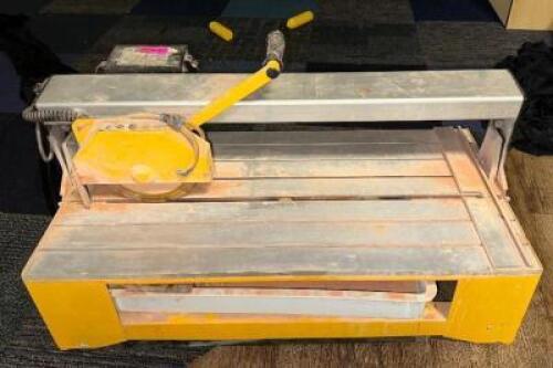 DESCRIPTION 24" BRIDGE SAW BRAND / MODEL: 88200 LOCATION MAIN SEATING QTY 1