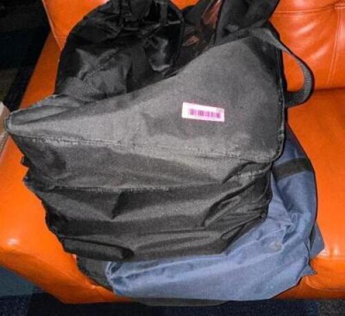 DESCRIPTION (2) INSULATED FOOD DELIVERY BAGS LOCATION MAIN SEATING QTY 2