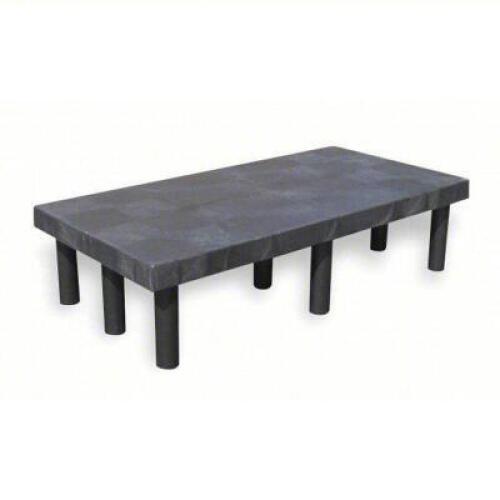 DESCRIPTION: (1) DUNNAGE RACK BRAND/MODEL: STRUCTURAL PLASTICS #1PWZ6 INFORMATION: BLACK SIZE: 12" X 24" X 66" RETAIL$: $124.13 EA QTY: 1