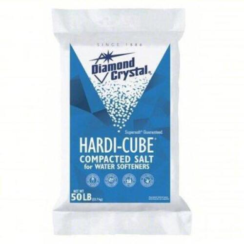 DESCRIPTION: (1) PALLET OF APPROX (36) BAGS OF WATER SOFTENERS BRAND/MODEL: DIAMOND CRYSTAL #52ZX55 INFORMATION: 99.8% PURITY SIZE: 50 LB RETAIL$: $23