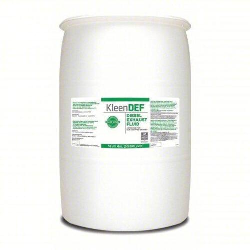 DESCRIPTION: (1) DIESEL EXHAUST FLUID BRAND/MODEL: KLEEN #54UD31 SIZE: 55 GALLON RETAIL$: $301.62 EA QTY: 1