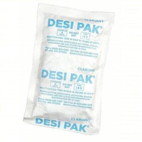 DESCRIPTION: (1) DRUM OF DESICCANT, (300) DESI PAKS BRAND/MODEL: ARMOR SHIELD #36LP65 INFORMATION: 6.67 CU FT AREA PROTECTED, 8 OZ DESICCANT BAG SIZE,