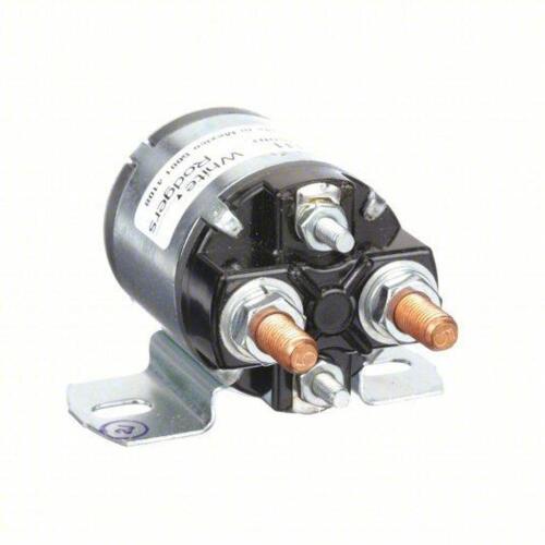 DESCRIPTION: (2) DC POWER SOLENOID BRAND/MODEL: WHITE-RODGERS #6C020 INFORMATION: 150 A CURRENT RATING, 12V DC COIL VOLT, SPST-NO, 4 TERMINALS, CONTIN