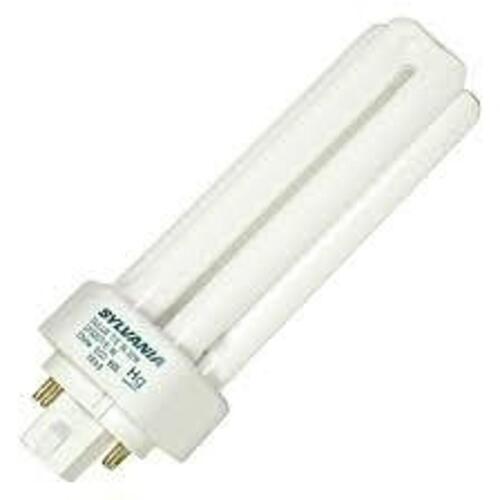 DESCRIPTION: (10) TRIPLE TUBE COMPACT FLUORESCENT LAMP BRAND/MODEL: SYLVANIA #208860 INFORMATION: 32-WATT 4100K 4-PIN RETAIL$: $10.25 EA QTY: 10
