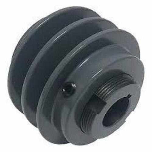 DESCRIPTION: (2) VARIABLE PITCH V-BELT PULLEY BRAND/MODEL: PRODUCT NUMBER #812Z75 INFORMATION: CAST IRON, 2 GROOVE RETAIL$: $153.73 EA QTY: 2