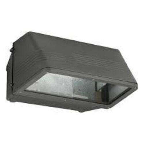 DESCRIPTION: (2) WALL PACK LIGHT FIXTURES BRAND/MODEL: LUMAPRO #4GWH2 INFORMATION: BLACK, METAL HALIDE, 400 W, 120 TO 277V AC RETAIL$: $428.29 EA QTY: